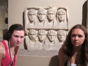 Mysterious Faces in Museum